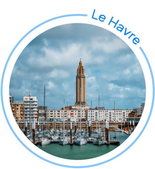 Foch Leilighet Le Havre Eksteriør bilde